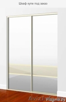 Шкаф купе под заказ 180х260х63 см из зеркала и Лакобеля - Изображение #2, Объявление #1628166