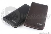 Мужское портмоне Baellerry на молнии с ручкой (коричневое) Мужское портмоне Baellerry черное на молнии - Изображение #1, Объявление #1639464