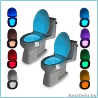 Цветная LED подсветка для унитаза с датчиком движения Light Bowl - Изображение #4, Объявление #1639647