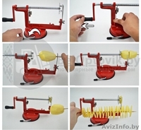 Машинка для резки картофеля спиралью Spiral Potato Slicer - Изображение #4, Объявление #1639924
