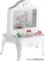 Декоративный светильник Столик с эффектом снегопада, подсветкой и новогодней мел - Изображение #3, Объявление #1642413