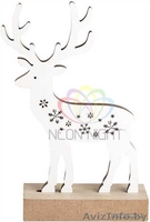 Деревянная фигурка с подсветкой Олененок 13-5-19,5 см - Изображение #3, Объявление #1642530