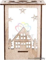 Деревянная фигурка с подсветкой Волшебный фонарик 13,8-11-11 - Изображение #2, Объявление #1642561