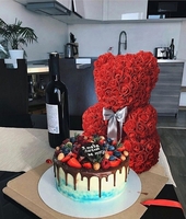 Мишка из роз Фоамирана Скидка 50% Низкие цены Гарантируем - Изображение #3, Объявление #1645778