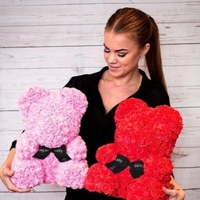 Мишка из роз низкие цены! - Изображение #1, Объявление #1646962