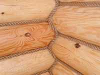 Конопатка срубов в Минске. Джутом, паклей, мхом, льноватином. - Изображение #1, Объявление #1655802