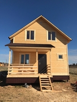 Каркасный Дом по проекту Нильсия 7х8м под ключ - Изображение #3, Объявление #1718243