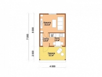 Дачный дом 7х4 м  - Изображение #3, Объявление #1751211