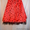 вечернее платье (красное в черный горох)