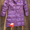 Пуховик фиолетовый новый женский (40-42 р.) #1593136