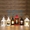 Декоративный фонарь с лампочкой, бронзовый корпус, размер 10.5х10.5х22,5 см, цве - Изображение #1, Объявление #1642461