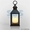 Декоративный фонарь со свечкой, черный корпус, размер 10.5х10.5х24 см, цвет тепл - Изображение #4, Объявление #1642455