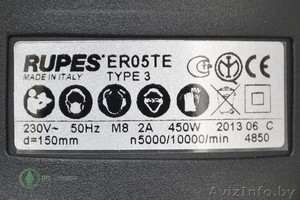 Шлифовальная машинка Rupes ER 05TE эксцентриковая - Изображение #2, Объявление #1355151