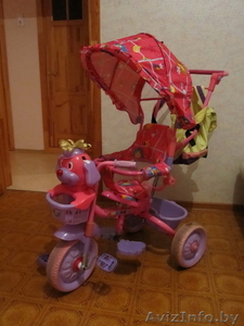 велосипед детский "чижик" 3-х колесный розовый - Изображение #1, Объявление #36887