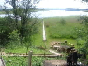 Дом на берегу озера Войсо, камин, лодка, пирс, рыбалка и отдых - Изображение #1, Объявление #29799