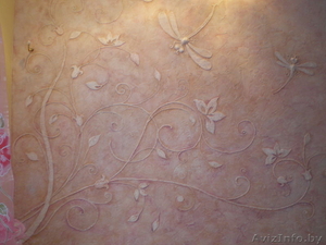 художественная роспись стен рельефные панно - Изображение #3, Объявление #34160