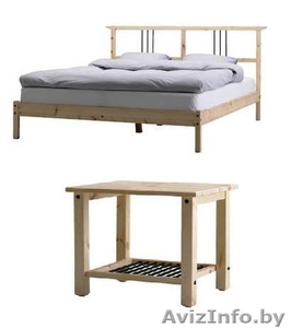 2-местная кровать с матрасом ВЕГАС и прикроватным столиком - Изображение #1, Объявление #72843