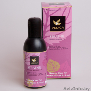 Натуральное травяное массажное масло от растяжек и рубцов на коже VEDA Vedica  - Изображение #1, Объявление #98996