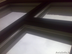 Деревянные окна (три ед) со стеклопакетами б/у 2 года в отл. состоянии - Изображение #1, Объявление #105357