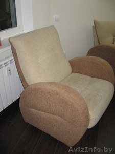 Продам диван-кровать + 2 кресла б/у производства фабрики "Домовой"  - Изображение #4, Объявление #144726