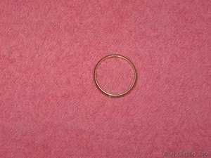 Кольцо золотое обручальное с фионитами - Изображение #1, Объявление #156130