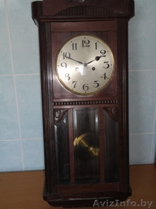 Шкаф 18 века и часы немецкие в хорошем состоянии 1907 год - Изображение #1, Объявление #200263