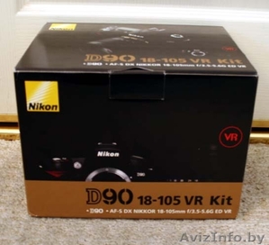 Nikon D90 Digital SLR Camera with Nikon AF-S DX 18-105mm lens . И многое другое! - Изображение #1, Объявление #247173