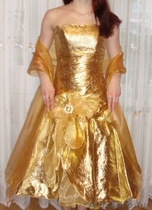 Золотое платье!!!!!!!!! - Изображение #1, Объявление #271030