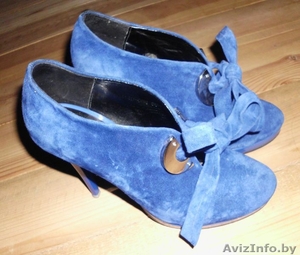 Туфли замшевые синие - Изображение #3, Объявление #285971