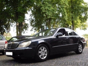 Прокат авто с водителем. в Минске Mersedes S-class W220 - Изображение #1, Объявление #337159