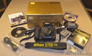 Nikon D700 Цифровые зеркальные фотокамеры с Nikon AF-S VR 24-120mm объ..650Euro - Изображение #1, Объявление #357638