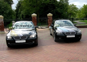 Аренда / прокат - BMW / БМВ 5 E60 (2008г.рестайл) Свадебный кортеж, встречи и тд - Изображение #3, Объявление #359199