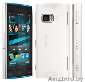 Nokia X6 duos на 2сим 2sim java  white - Изображение #1, Объявление #368461