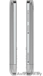 Nokia C3-01 Touch and Type, серебристый, тонкий, корпус металл, сенсорный экран - Изображение #2, Объявление #429103