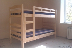 Кровать двухъярусная с двумя матрасами, новая, в упаковке - Изображение #1, Объявление #441062