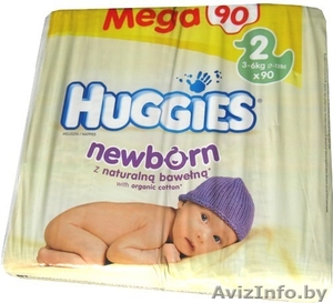 Купить подгузники (памперсы) Huggies Newborn - Изображение #1, Объявление #473028
