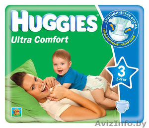 Купить подгузники (памперсы) Huggies ultra comfort - Изображение #1, Объявление #473003