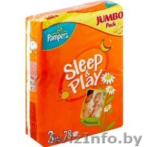 Купить подгузники (памперсы) Pampers Sleep&Play - Изображение #1, Объявление #472991