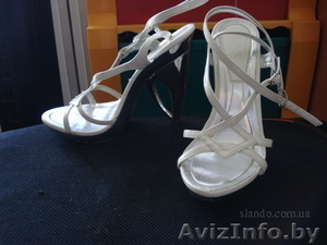 Туфли, босоножки белые 37 р. (на бал) - Изображение #3, Объявление #478886