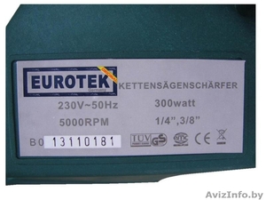 Станок для заточки всех видов бензоцепей фирма Евротек (Германия)   . - Изображение #6, Объявление #537143