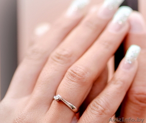 Кольцо белого золота с бриллиантом - Изображение #1, Объявление #579395