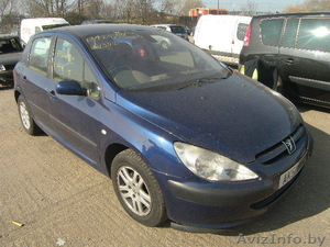 Peugeot 307 2001 г.в. 1,6 бензин, МКПП. Автополовинки из Англии. - Изображение #4, Объявление #629379