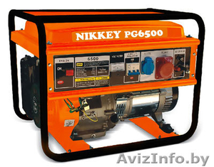 Генератор / миниэлектростанция / бензогенератор NIKKEY PG5500 (12V-220V-380V ) - Изображение #1, Объявление #622032