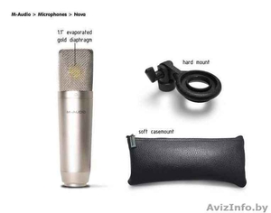 Продам студийный микрофон M-audio Nova - Изображение #1, Объявление #660176