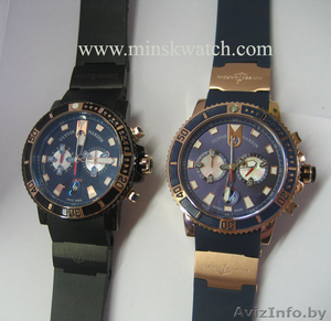 Часы ULYSSE NARDIN Maxi Marine Diver Chronograph - продаю, новые, супер! - Изображение #1, Объявление #670886