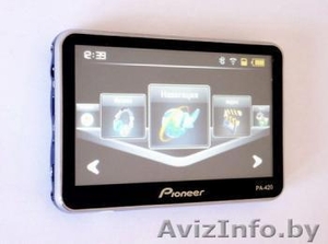 Навигатор Pioneer 420  экран 4.3\",блютуз, фм-модулятор, ав-вход, новый - Изображение #1, Объявление #713307