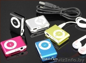 MP3 плеер копия iPod Shuffle в алюминиевом корпусе с клипсой - Изображение #1, Объявление #726080