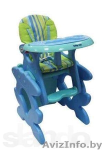 Пластиковый стол-стул (трансформер) для кормления Alexis Baby Mix - Изображение #1, Объявление #718524