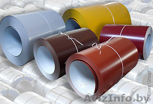 Лист оцинкованный,  лист с полимерным покрытием