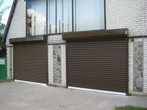 Ворота секционные гаражные в Сморгонь. Роллеты защитные